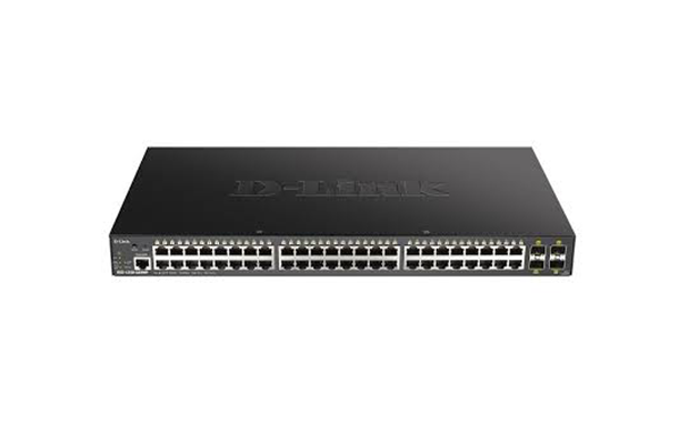 D-Link DGS-1250-52XMP 52-Port 10-Gigabit Smart Managed PoE Switch