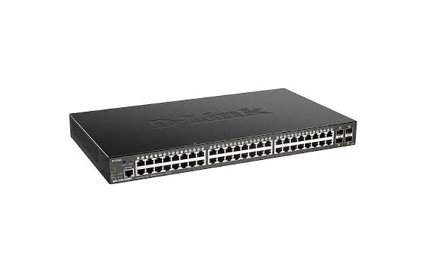 D-Link DGS-1250-52XMP 52-Port 10-Gigabit Smart Managed PoE Switch