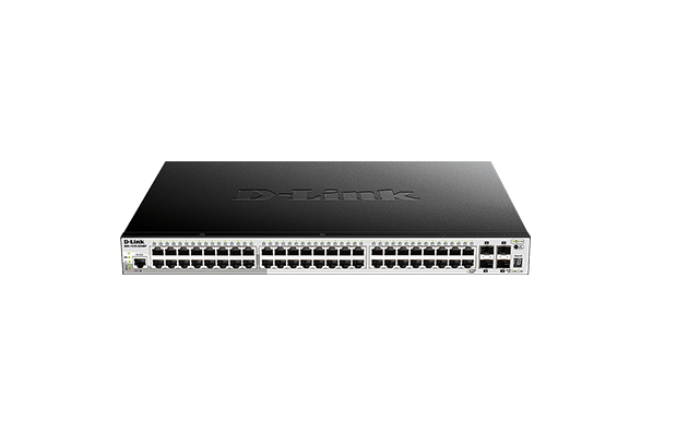 D-Link DGS-1510-52XMP 52-Port Gigabit Stackable Smart Managed Switch