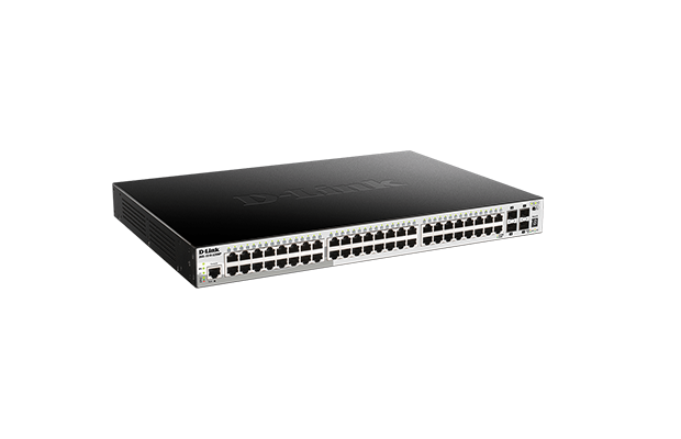 D-Link DGS-1510-52XMP 52-Port Gigabit Stackable Smart Managed Switch