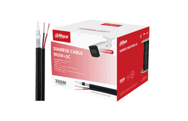 Dahua Coaxial Cable (black) DH-PFM941I-RG6N/21-300