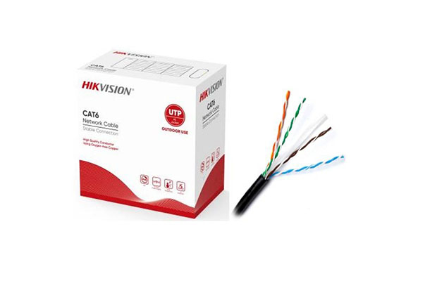 Hikvision 305M CAT6 U/UTP Outdoor Network Cable​  Black Color (DS-1LN6OUSPE) - 2