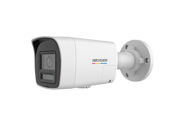 HikVision DS-2CD1047G2H-LIUF/SRB 4MP ColorVu with Smart Hybrid Light Fixed Bullet Network Camera - 1