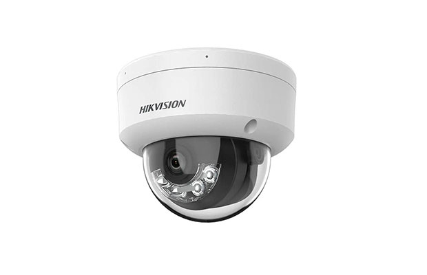 Hikvision DS-2CD1123G2-LIU 2MP Smart Hybrid Light Fixed Dome Network Camera - 1