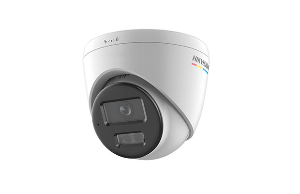 Hikvision DS-2CD1367G2H-LIU 6MP ColorVu with Smart Hybrid Light Fixed Turret Network Camera - 1