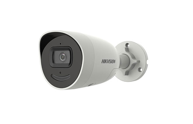 Hikvision DS-2CD2066G2-IU/SL 6MP AcuSense Strobe Light and Audible Warning Fixed Bullet Network Camera - 1