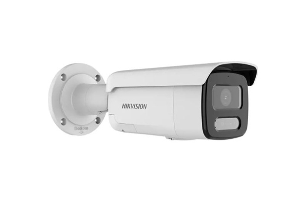 Hikvision DS-2CD2T47G2-LSU/SL 4MP ColorVu Strobe Light and Audible Warning Fixed Bullet Network Camera