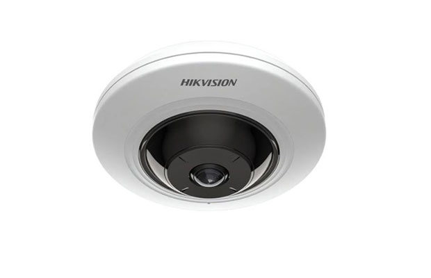 Hikvision DS-2CD3956G2-ISU 5MP AcuSense Fisheye Network Camera - 1
