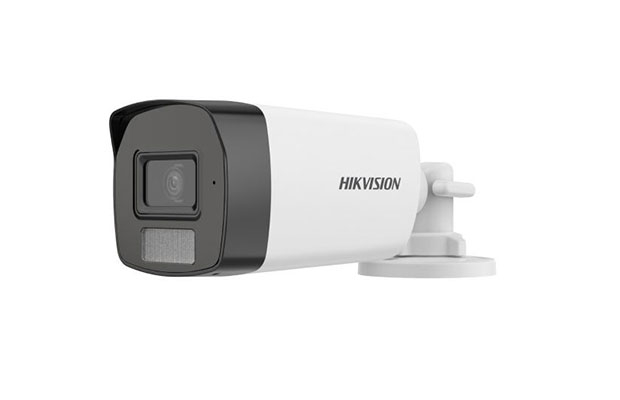 Hikvision DS-2CE17D0T-LFS 2MP Smart Hybrid Light Audio Fixed Bullet Camera - 1