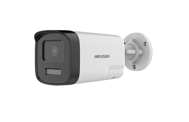 Hikvision DS-2CE17K0T-LXTS 3K Two Way Audio &amp; Siren Fixed Bullet Camera - 1