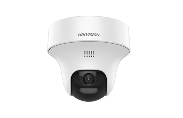 Hikvision DS-2CE70K0T-PTLTS 3K Two Way Audio Fixed PT Turret Camera