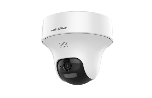 Hikvision DS-2CE70K0T-PTLTS 3K Two Way Audio Fixed PT Turret Camera