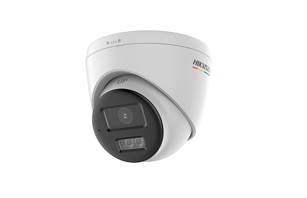 Hikvision DS-2CE72KF0T-LTS 3K Two Way Audio Fixed Turret Camera - 1
