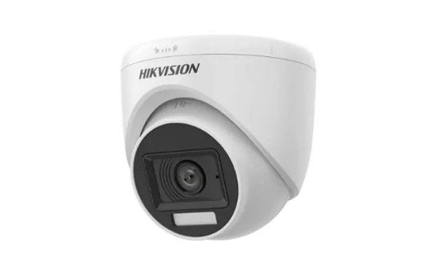 Hikvision DS-2CE76D0T-LPFS 2MP Smart Hybrid Light Audio Fixed Turret Camera