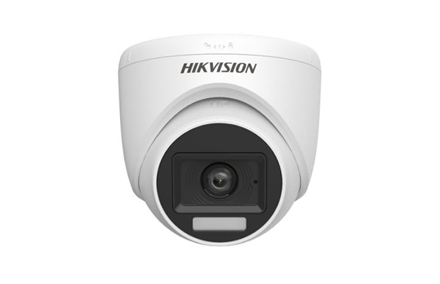 Hikvision DS-2CE76D0T-LPFS 2MP Smart Hybrid Light Audio Fixed Turret Camera