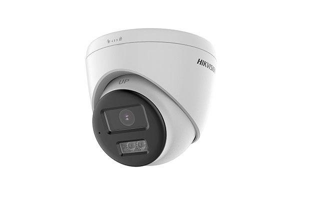 Hikvision DS-2CE78U0T-LTS 4K Two Way Audio Fixed Turret Camera - 1