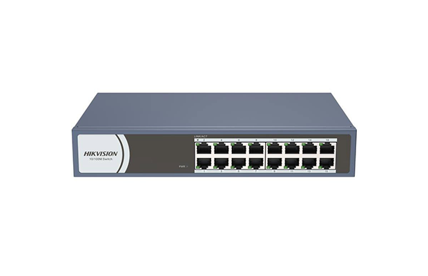 Hikvision DS-3E0116R-O 16-Port Fast Ethernet Switch