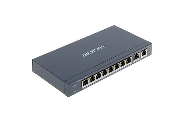 Hikvision DS-3E0310P-E/M 8-Port Fast Ethernet Unmanaged POE Switch