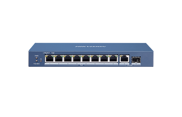 Hikvision DS-3E0510P-E/M 8-Port Gigabit Unmanaged POE Switch