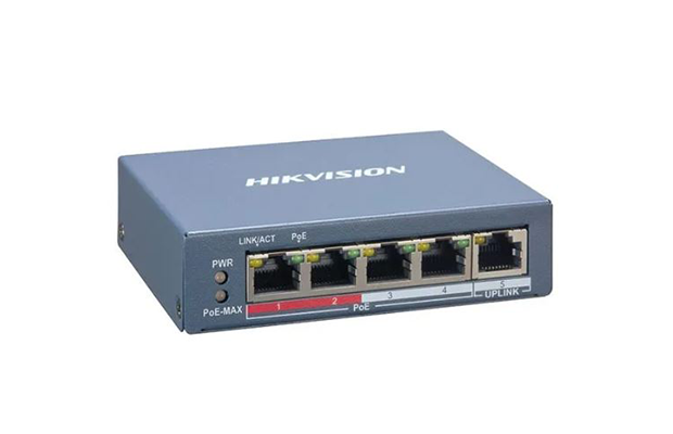 Hikvision DS-3E1106P-EI 4Port Fast Ethernet Smart POE Switch
