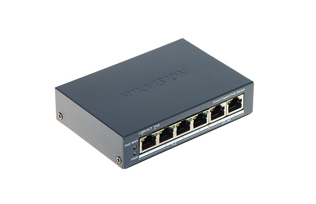 Hikvision DS-3E1506P-EI/M 4-Port Gigabit Smart POE Switch