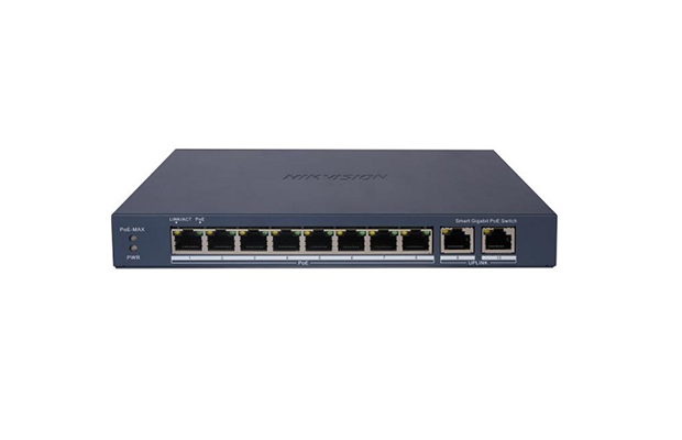 Hikvision DS-3E1510P-EI 8-Port Gigabit Smart POE Switch