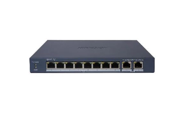 Hikvision DS-3E1510P-EI/M 8-Port Gigabit Smart POE Switch