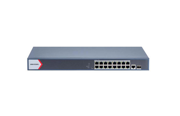 Hikvision DS-3E1518P-EI 16 Port Gigabit Smart POE Switch