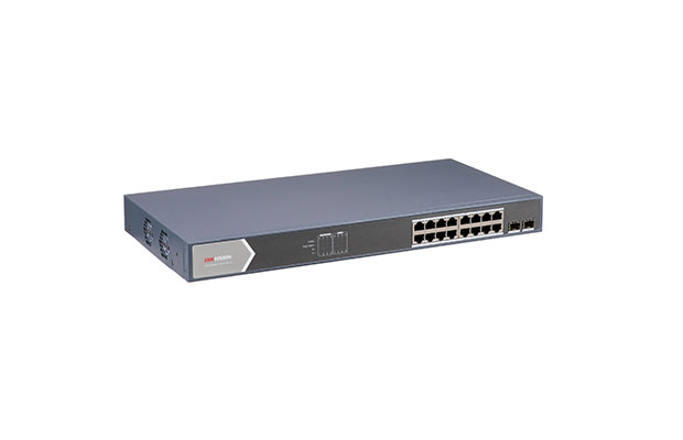 Hikvision DS-3E1518P-SI 16-Port Gigabit Smart POE Switch - 2