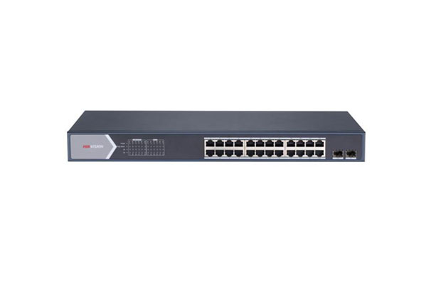 Hikvision DS-3E1526P-SI 24-Port Gigabit Smart POE Switch - 1