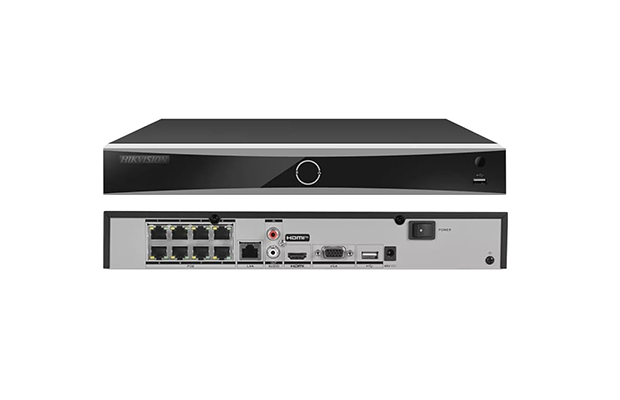 Hikvision DS-7608NXI-K1/8P 8-ch PoE 1U K Series AcuSense 4K NVR