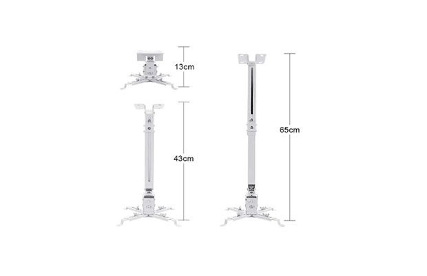 TruVision Projector Ceiling Mount 0.43m to 0.65m (DS-PM4365F) - 2