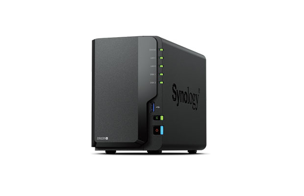Synology DiskStation DS225+ 2Bays NAS, RAM 2GB (Up to 6GB) - 1
