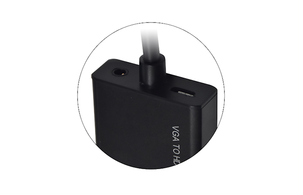 DTECH DT-2012 VGA to HDMI Adapter with Audio Input
