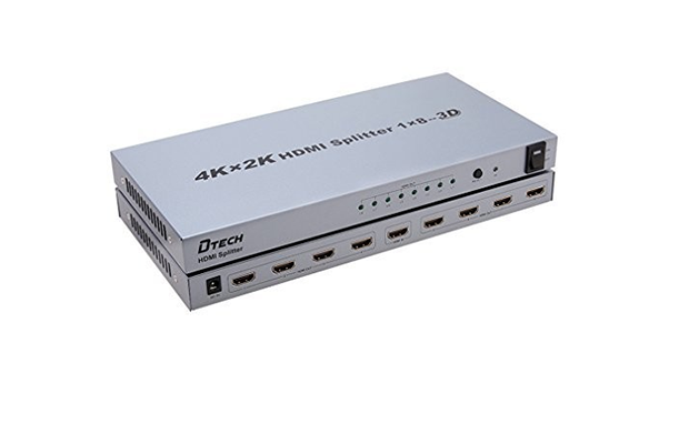 DTECH DT-7148 4K 1 TO 8 HDMI SPLITTER