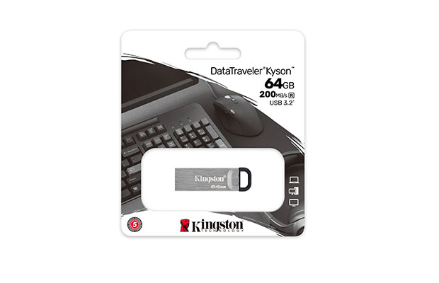 Kingston Kyson 64GB USB-3.2 USB Flash Drive (DTKN/64GB) - 2