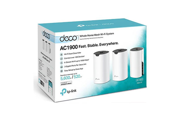 TP-Link Deco S7 AC1900 Whole Home Mesh Wi-Fi System (3-Pack) - 2