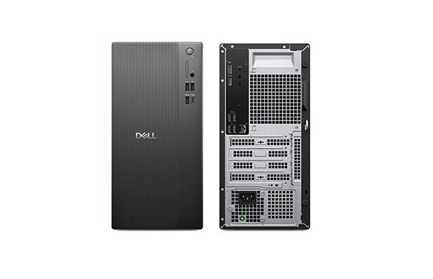 Dell Tower ECT1250 Core i3 14100 8GB 256GB SSD M.2 PCIe NoDVDRW Ubuntu Wi-Fi​ MS116&amp;KB216 (3years) - 3