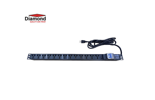 Diamond PDU 32A 13 X Universal plugs Female ports 1U-M13 - 2