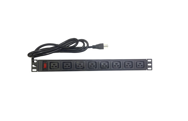 Diamond PDU 16A 8 Female Ports EC13 UPS Rack Mount (2M cable) - 1
