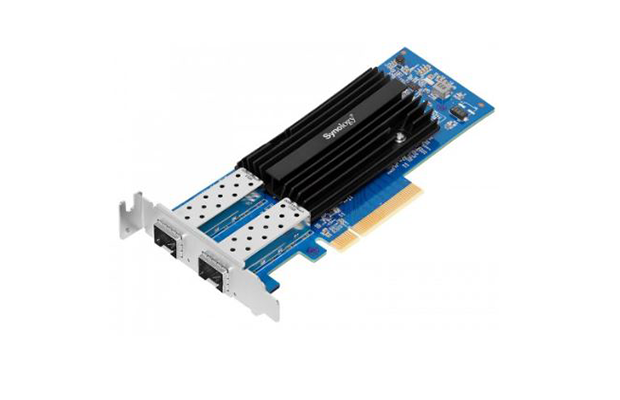 Synology Dual-port 10 Gigabit SFP+ PCIe 3.0 x8 Ethernet adapter (E10G21-F2)