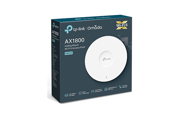 TP-Link EAP610 AX1800 Ceiling Mount WiFi 6 Access Point