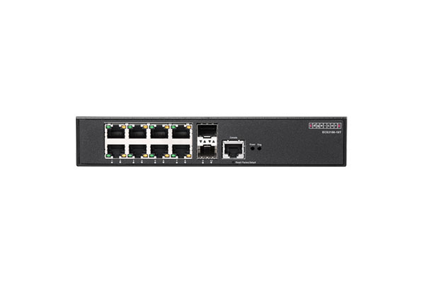 Edgecore ECS2100-10T 8-Port L2-Managed Gigabit Switch, 2Port SFP ports