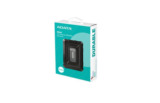 ADATA ED600 External Enclosure with USB 2.0 - 3
