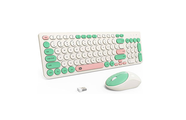 FD EK8870 Fashionable Wireless Keyboard &amp; Mouse Combo - 3