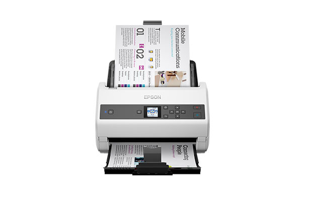 Epson DS-870 Color Duplex Workgroup Document Scanner - 1