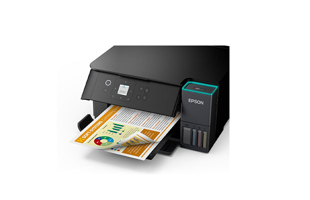 Epson EcoTank L4360 A4 Wi-Fi Duplex AIO Ink Tank Printer (Print,Scan,Copy, WI-FI, Duplex) (Ink 001) 1Yr - 3
