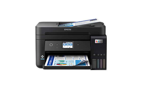 Printer Epson EcoTank L6290 A4 Color WI-FI (4-in-1)(Duplex-Print,Scan,Copy,Fax with ADF)(Ink 001) 1Year. - 1