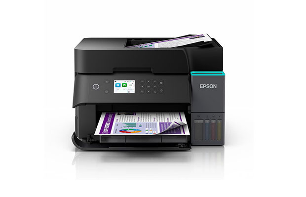 Epson EcoTank L6370 A4 Wi-Fi Ink Tank Printer (Print, Scan, Copy, Fax with ADF) Up to 35ppm /23ppm, Auto-Duplex Print (1yr) - 1