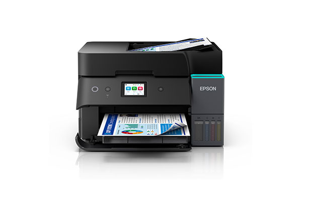 Epson EcoTank L6390 A4 Wi-Fi Duplex All-in-One Ink Tank Printer (Print, Scan, Copy, Fax with ADF) Up to 35ppm / 23ppm, Auto-Duplex Print (1yr) - 1